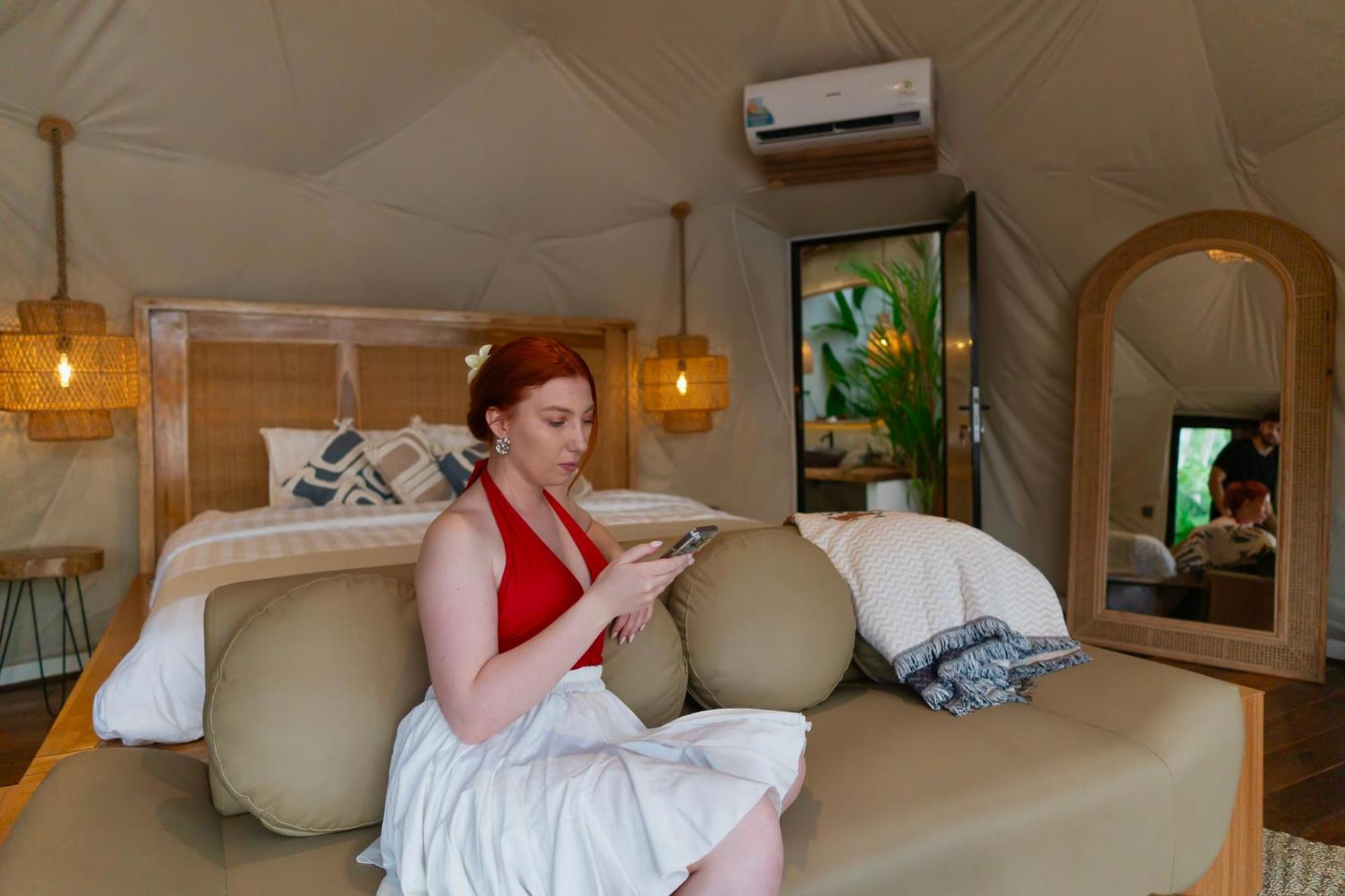 Beachfront Luxury Dome Villas - Gamat Bay Resort Đảo Đảo Nusa Penida Ngoại thất bức ảnh